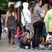 Darren Criss fans wait in a line stretching East along E. Liberty and around the corner down and North down State St. before the start of the show put on by Sonic Lunch on Thursday, June 13, 2013. Melanie Maxwelll | AnnArbor.com
